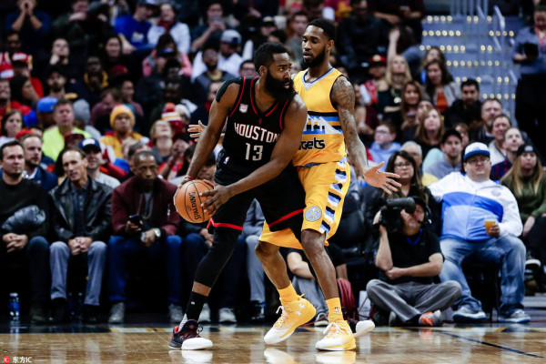 NBA焦点战，火箭vs掘金视频直播，这场西部对决你绝不能错过！